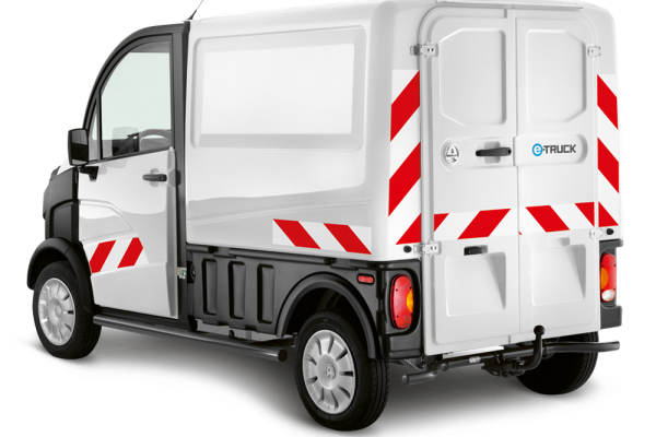  No-licence  cars AIXAM E-TRUCK 3/4 Rear