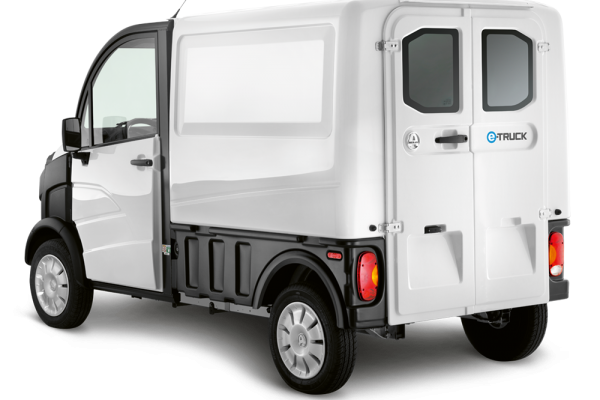  No-licence  cars AIXAM E-TRUCK 3/4 Rear