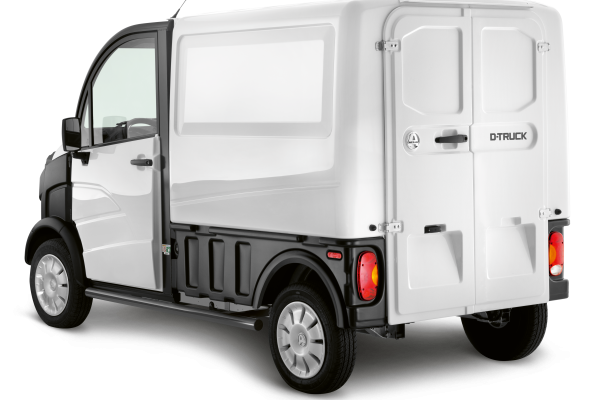 Utilitaire sans permis AIXAM D-TRUCK Arrière